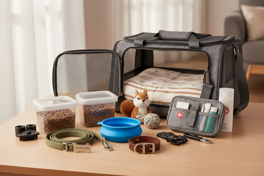 Packing a Complete Pet Travel Kit